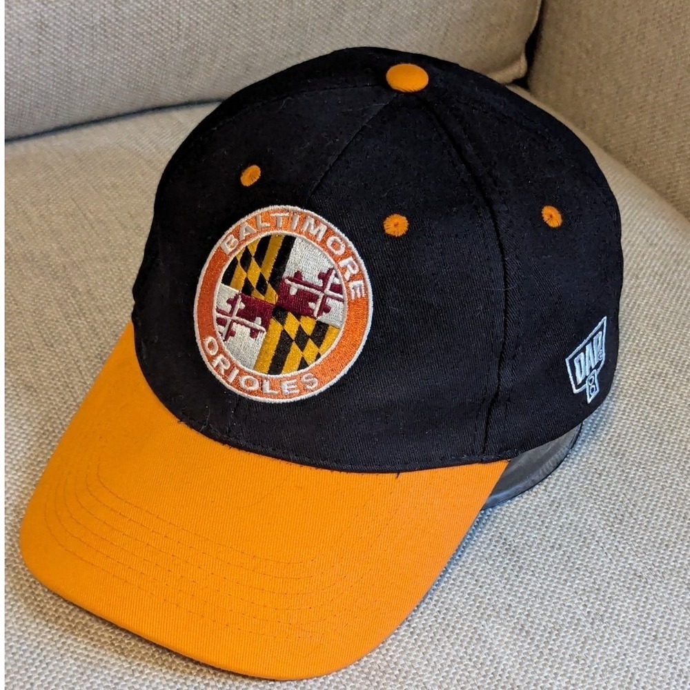 Baltimore Orioles‎ MLB Maryland State Flag Crest Snapback Baseball Promo Hat Cap